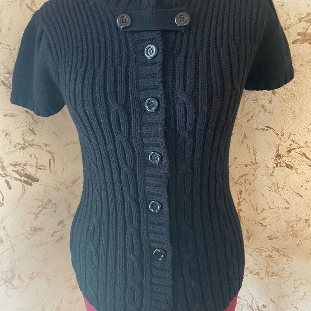 Kik It Black Knit Sweater
